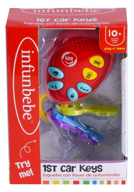 Infunbebe 1st Car Keys (10+ months)
