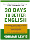 30 Days To Better English by Norman Lewis (Paperback)