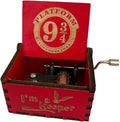 Harry Potter Wooden Music Box - Red 9 3/4