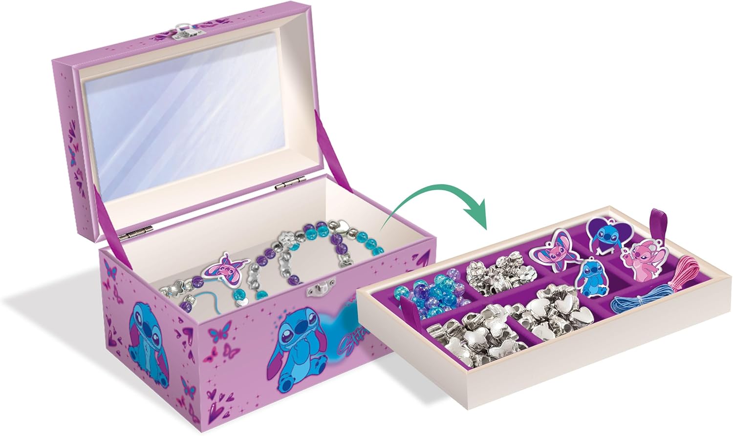 Disney Stitch Friendship Jewellery Box