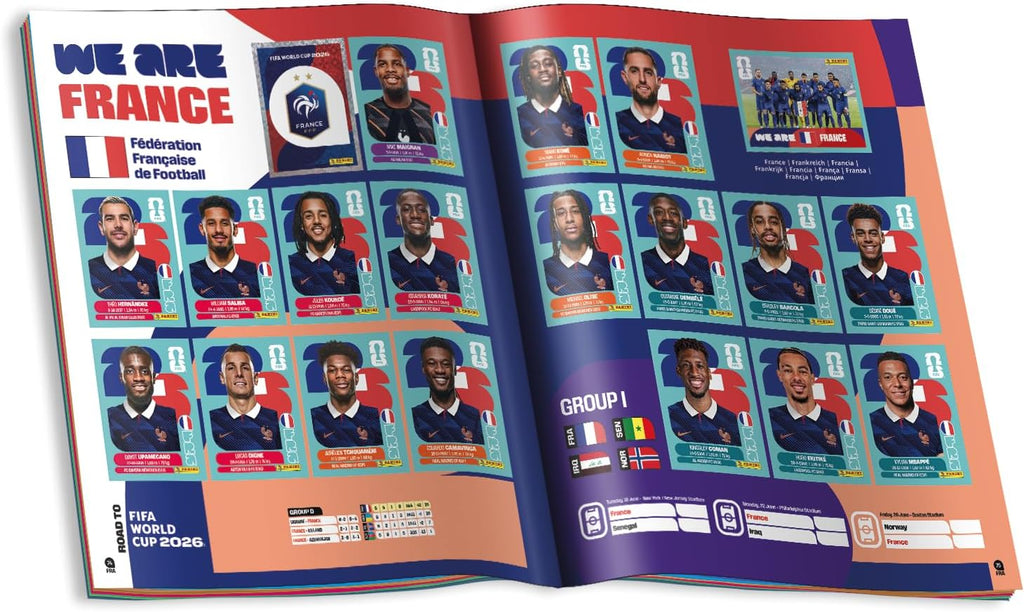 FIFA World Cup 2026 Official Sticker Collection Paperback Album by Panini