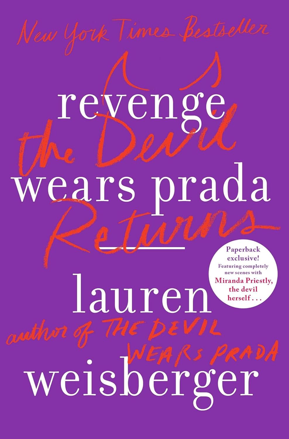 Revenge Wears Prada - The Devil Returns by Lauren Weisberger (Paperback)