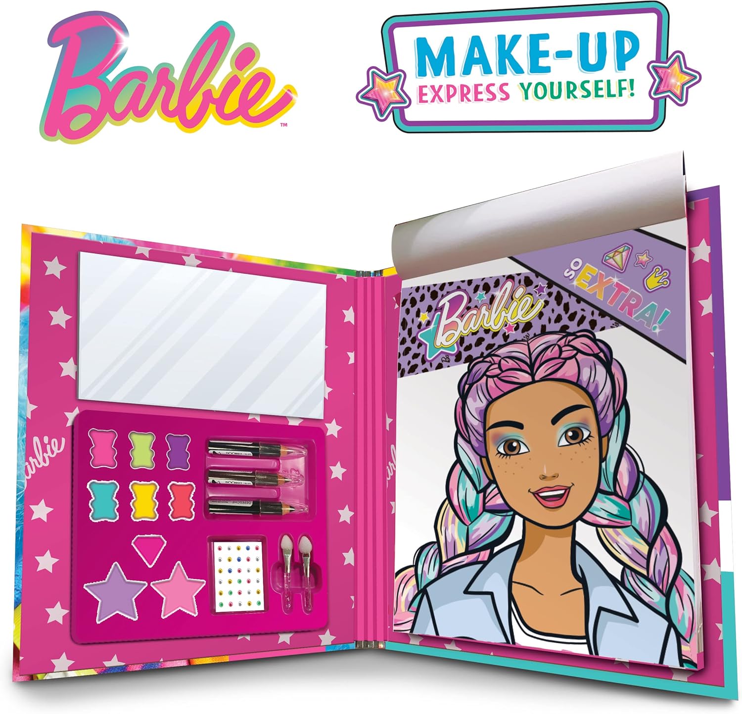 Barbie Make Up Sketchbook Express Yourself