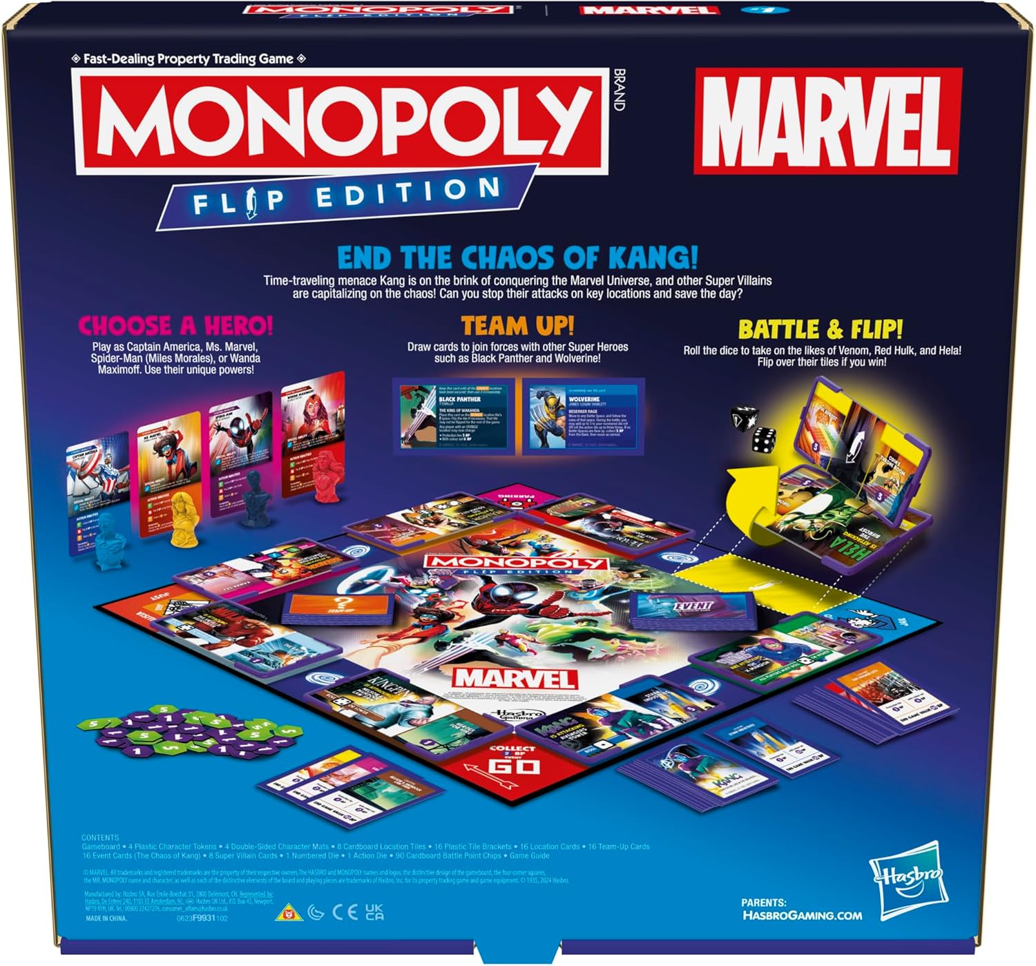 Marvel Monopoly - Flip Edition