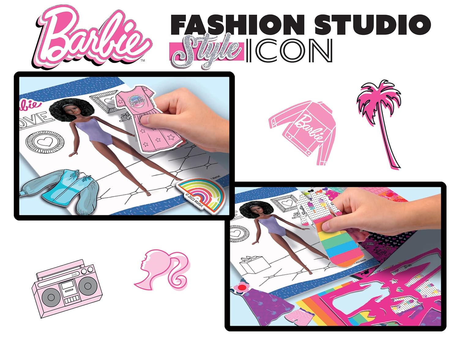 Barbie Fashion Studio Style Icon Sketchbook