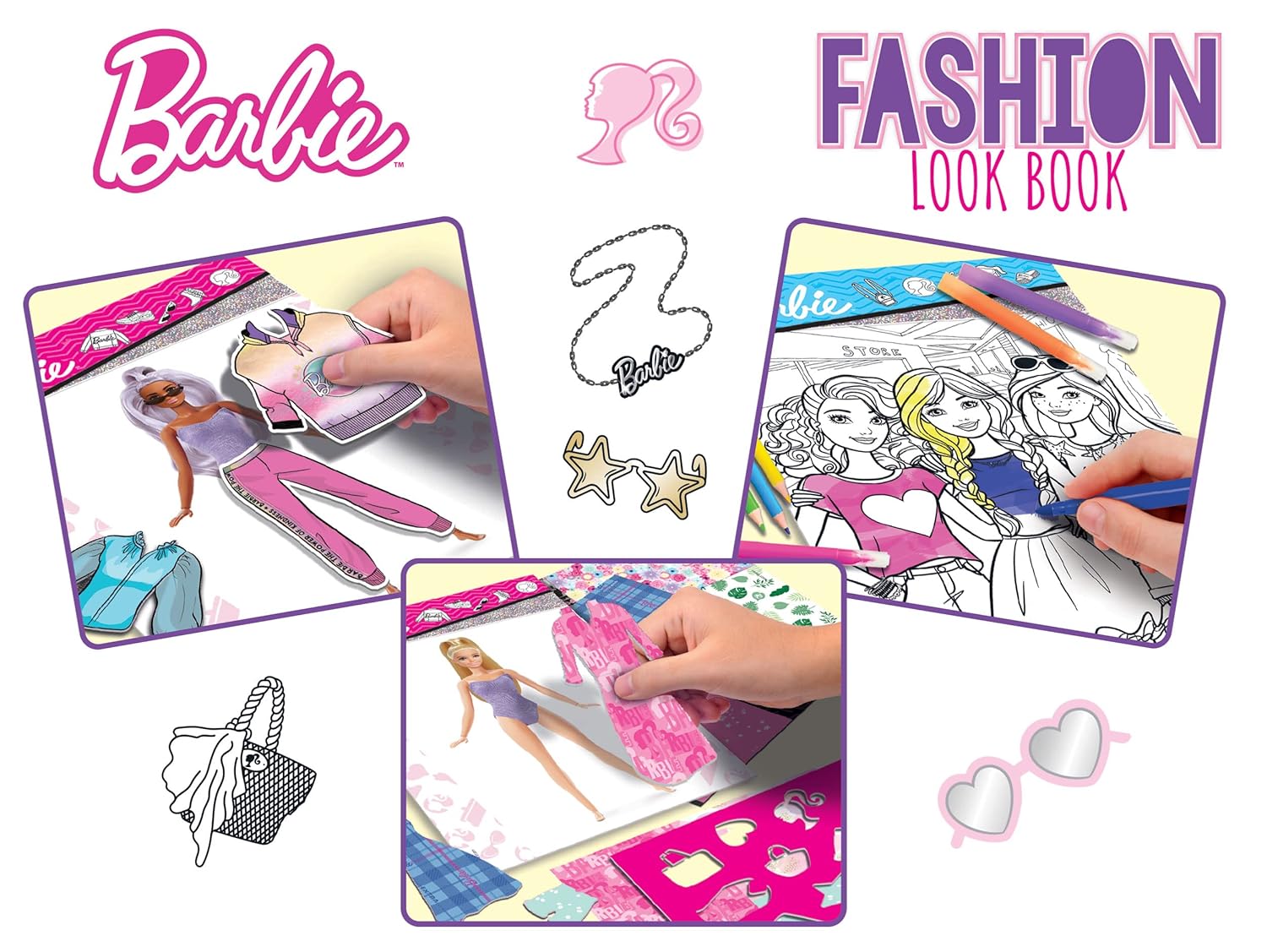 Barbie Fashion Look Book Sketchbook