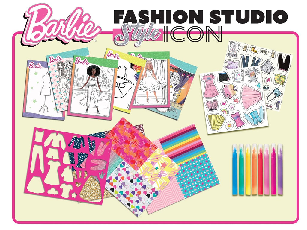 Barbie Fashion Studio Style Icon Sketchbook