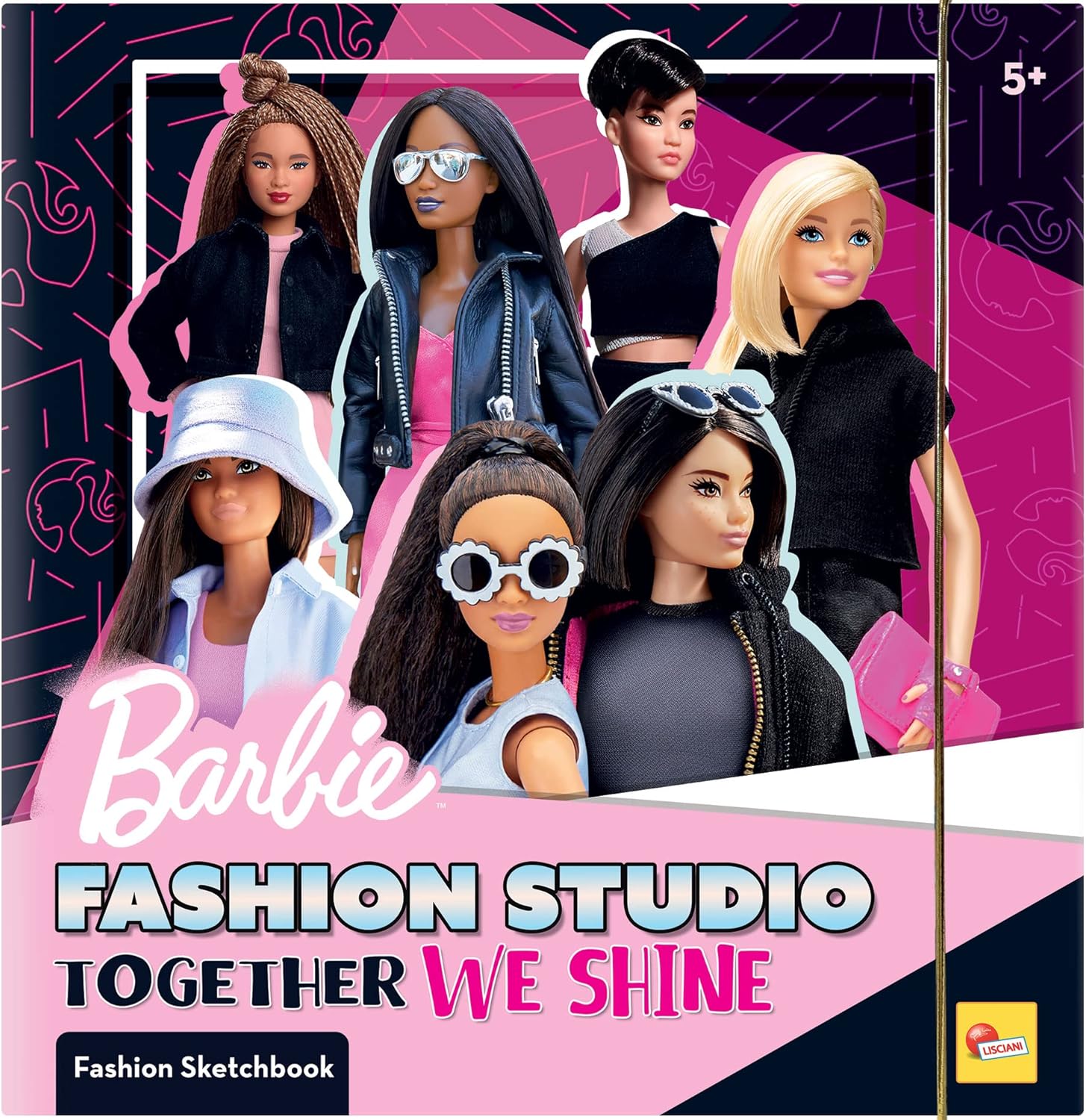 Barbie Fashion Studio Together We Shine Sketchbook