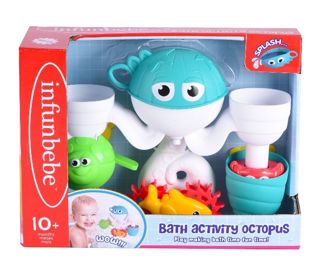 Infunbebe Bath Activity Octopus