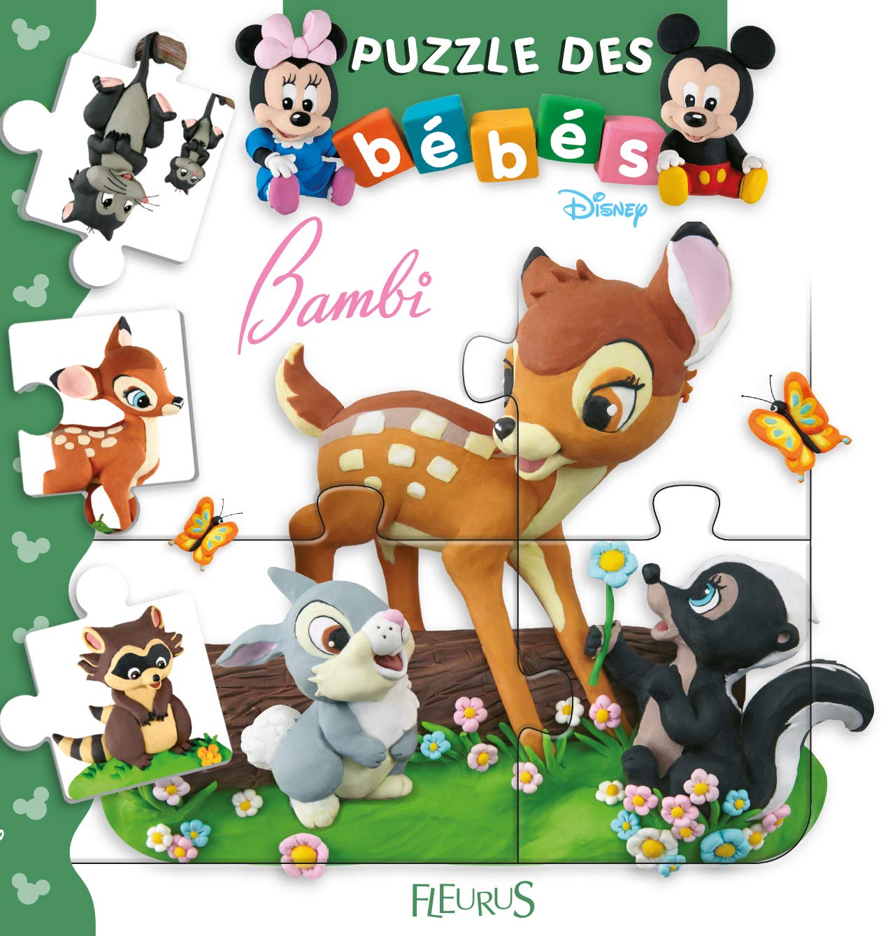 Fleurus Puzzle Des Bebes Disney - Bambi