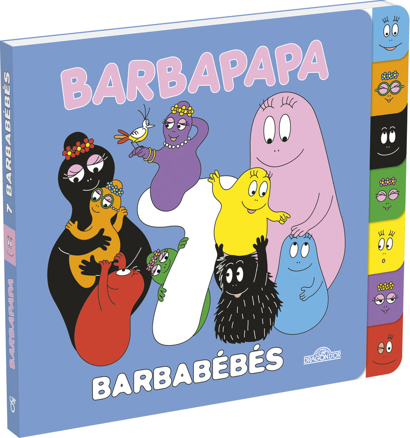 Dragon D'Or Barbapapa Mon Livre A 7 Onglets - Les Barbabebes