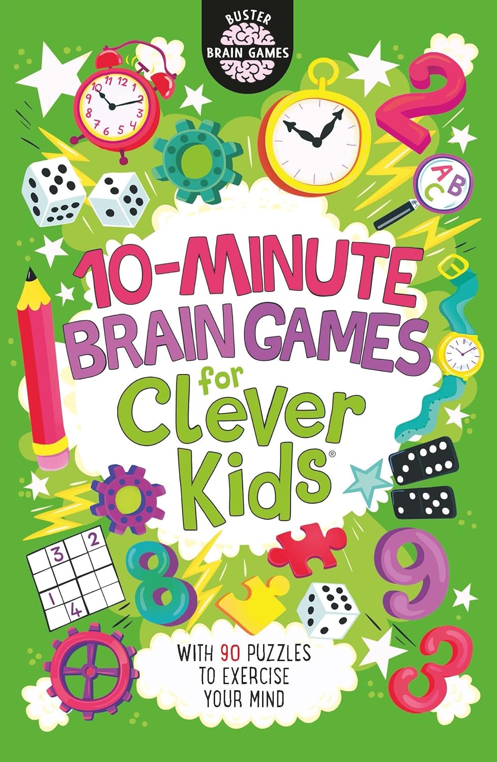 10 Minute Brain Games for Clever Kids (Paperback)
