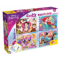 Disney Princess - Maxi Floor Double Face Puzzle 4x48 Pieces