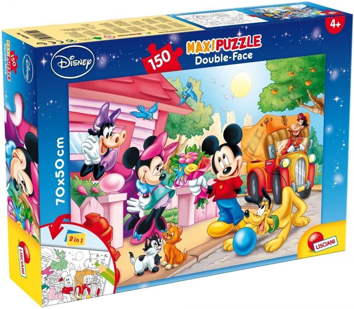 Disney Mickey Mouse - Maxi Floor Double Face Puzzle 150 Pieces