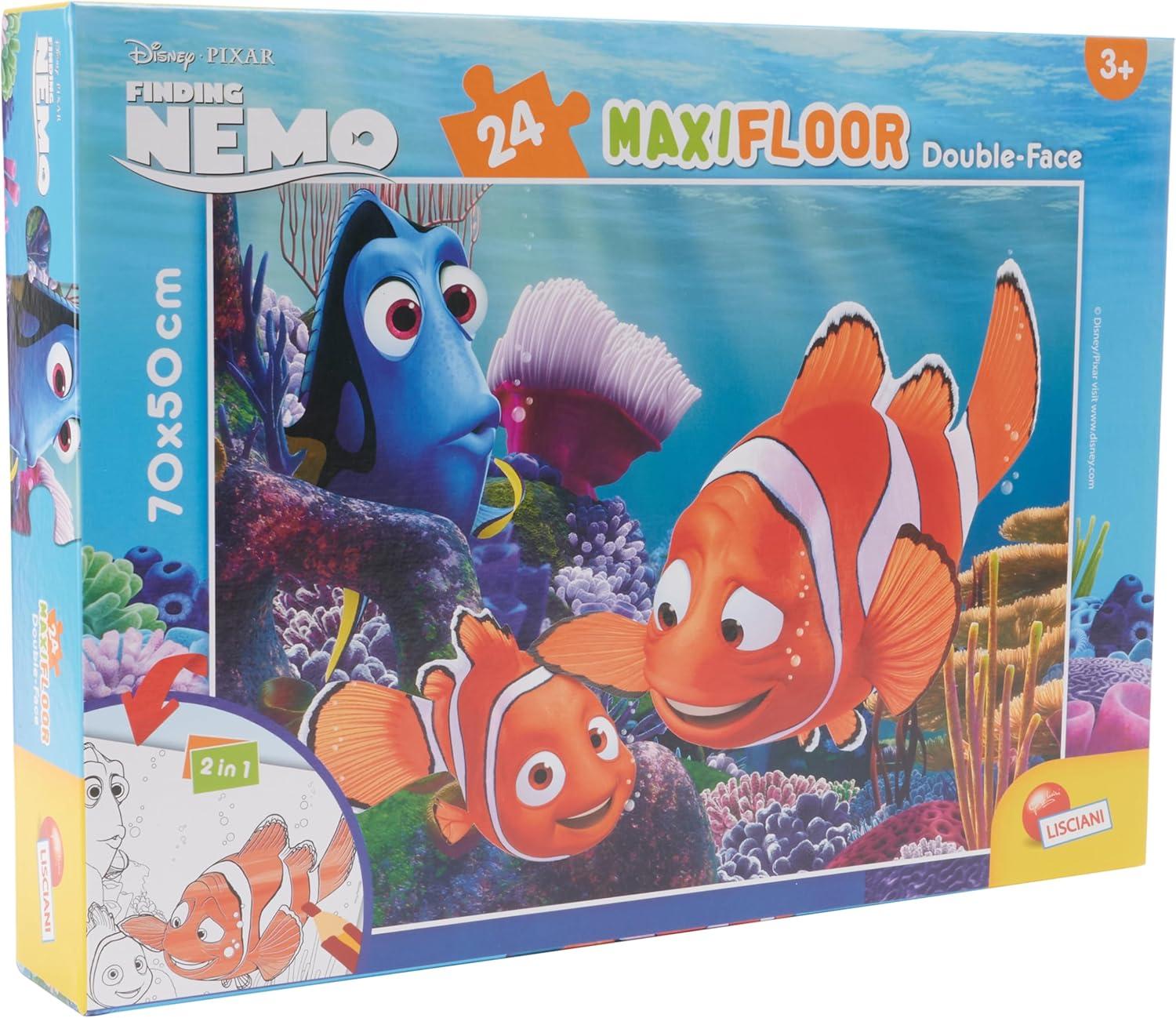 Disney Pixar Finding Nemo - Maxi Floor Double Face Puzzle 24 Pieces