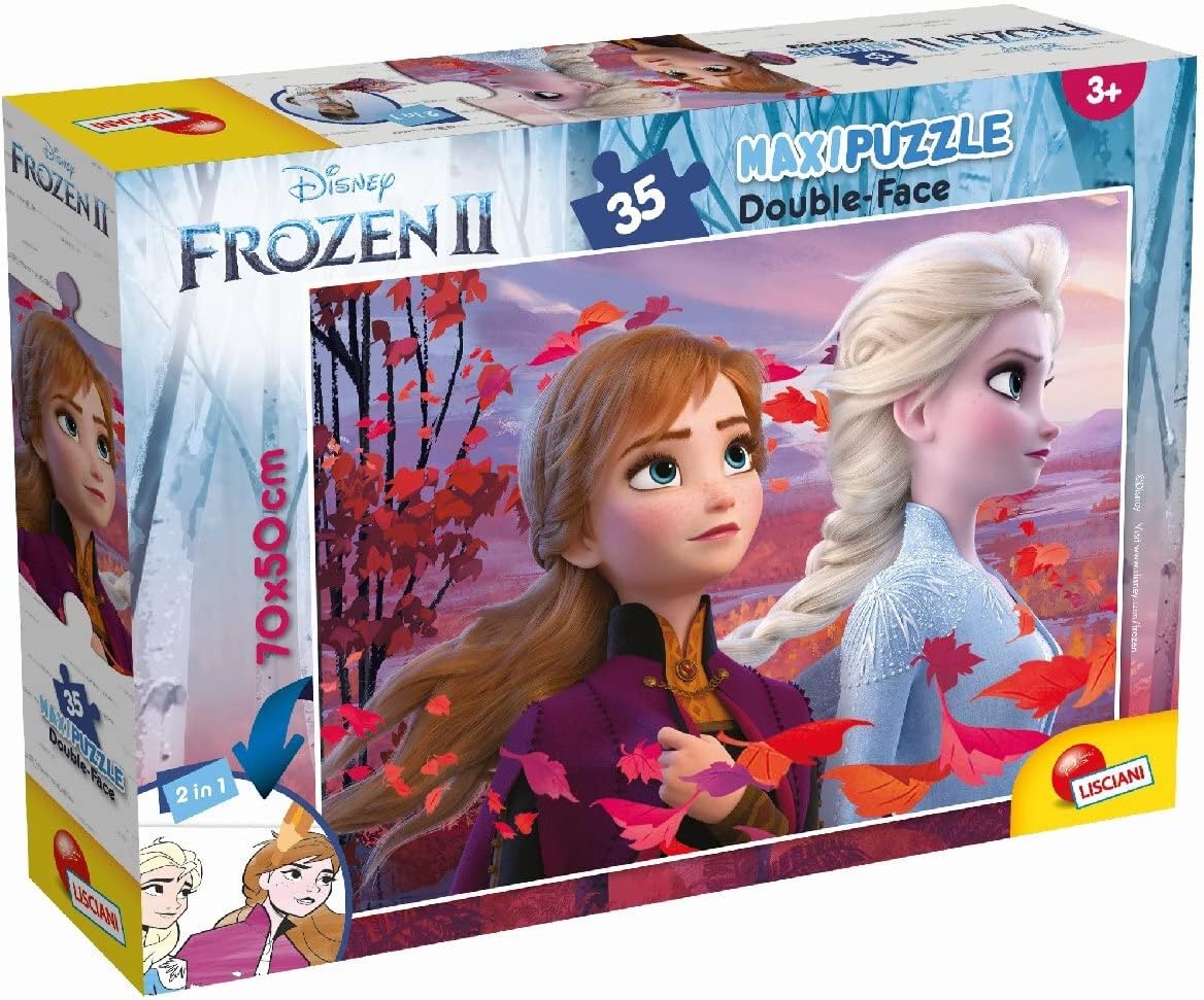 Disney Frozen 2 - Maxi Floor Double Face Puzzle 35 Pieces