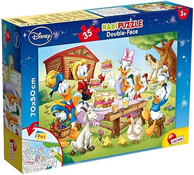 Disney Mickey Mouse - Maxi Floor Double Face Puzzle 35 Pieces