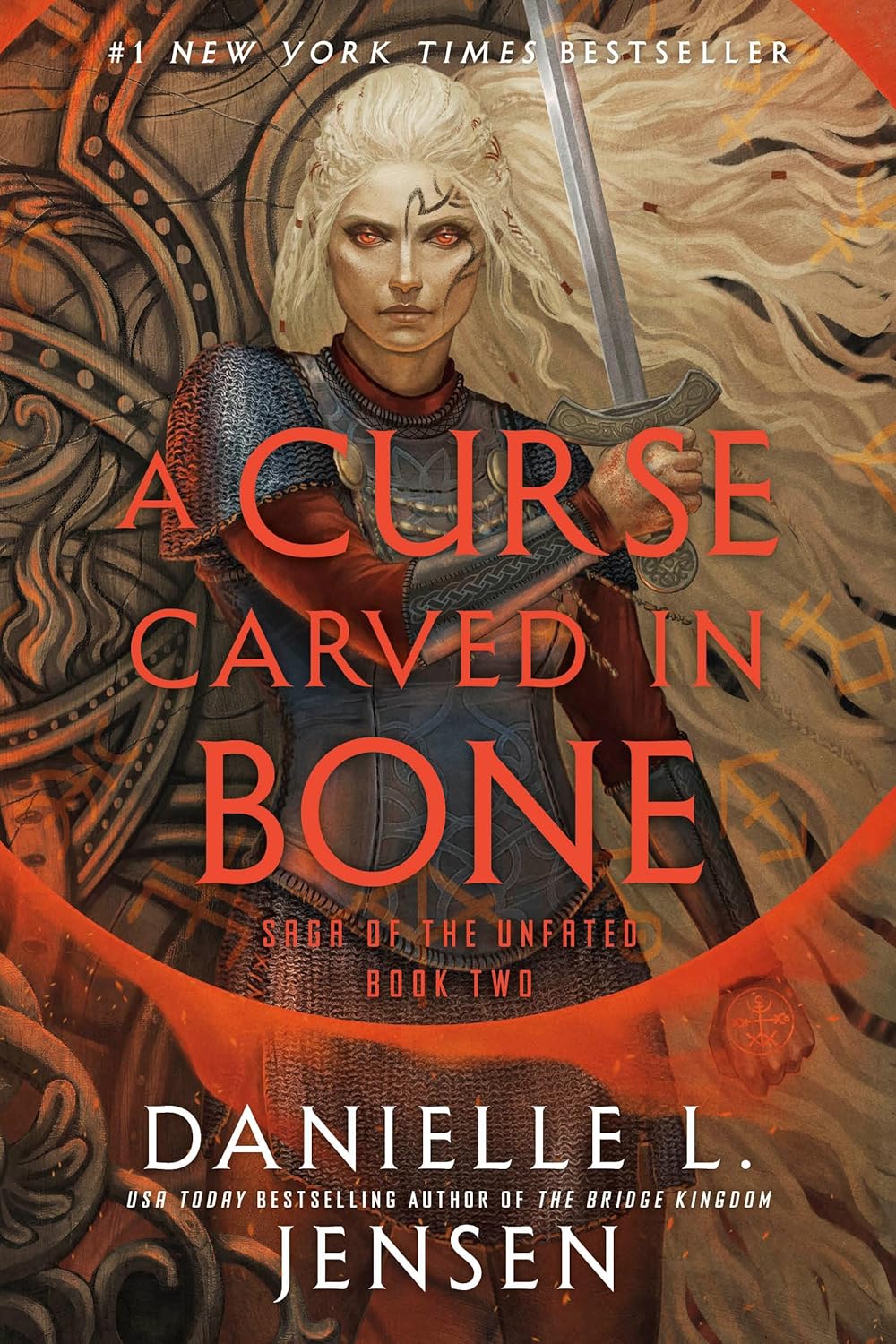 A Curse Carved in Bone by Danielle L. Jensen (Paperback)