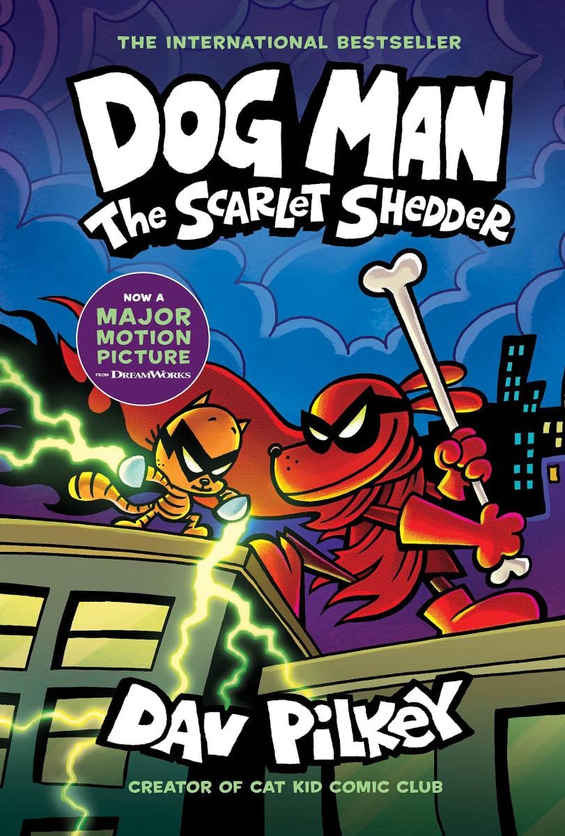 Dog Man #12 - The Scarlet Shedder (Paperback)