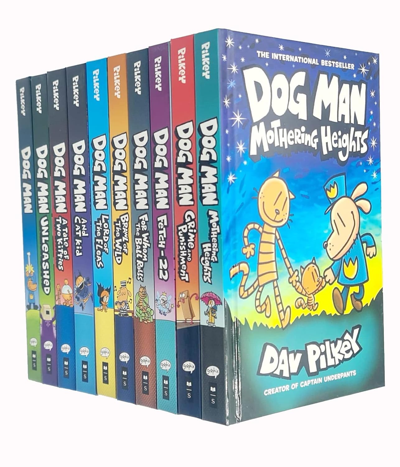 Dog Man Collection - 10 Book Set (Paperback)