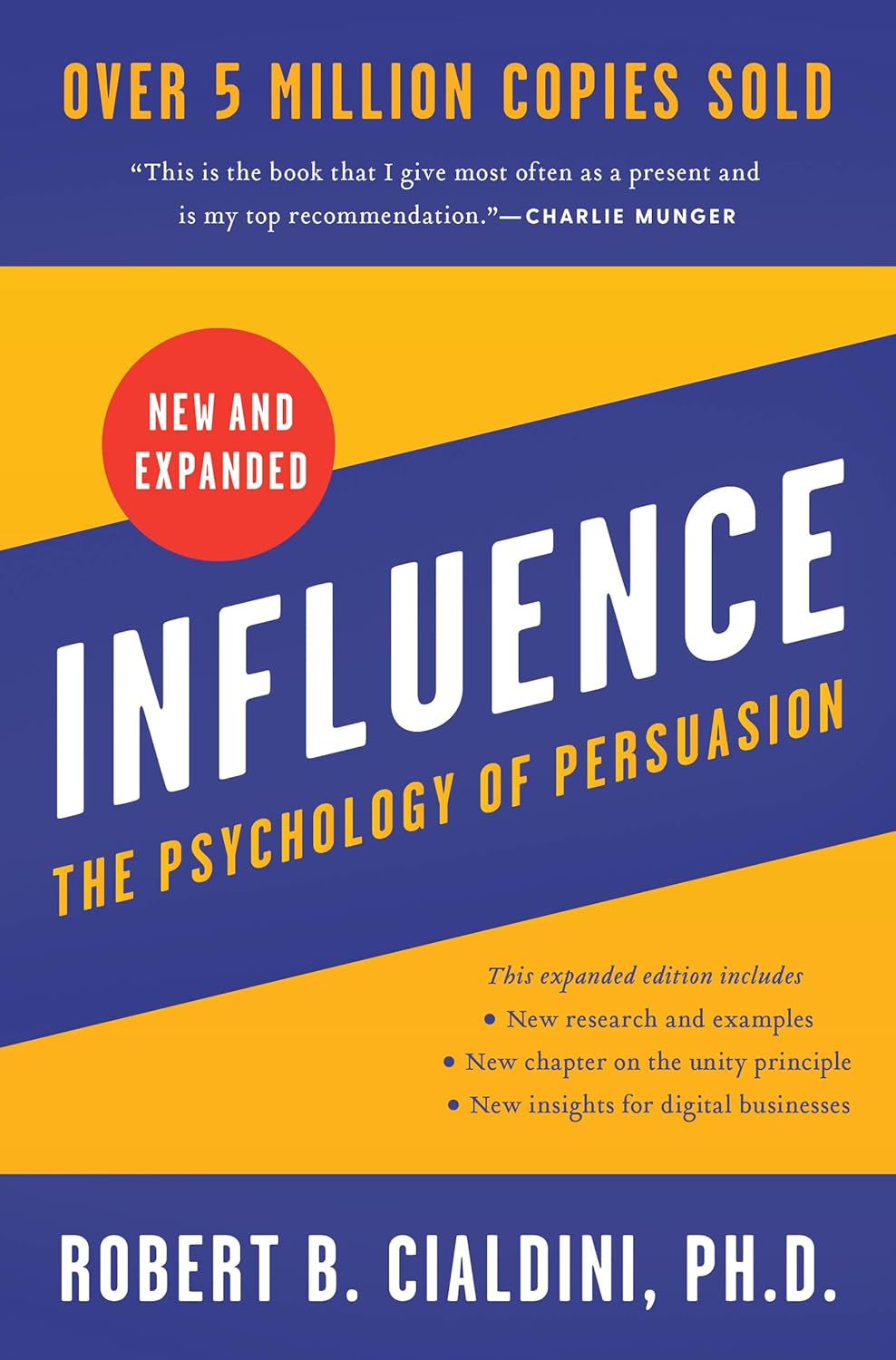Influence - The Psychology of Persuasion by Robert B. Cialdini (Paperback)