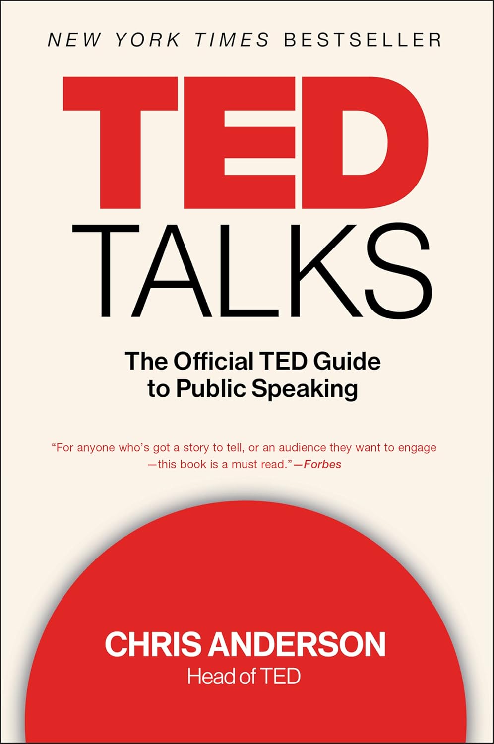 TED Talks Guide to Public Speaking by Chris Anderson (Paperback)