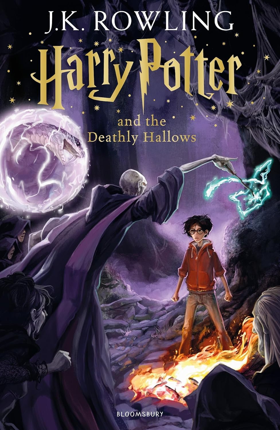 Bloomsbury Harry Potter and the Deathly Hallows by J.K. Rowling (Paperback)