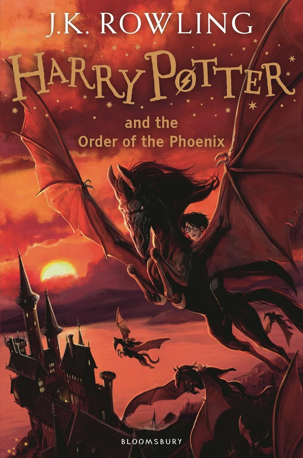 Bloomsbury Harry Potter and the Order of the Phoenix by J.K. Rowling (Paperback)