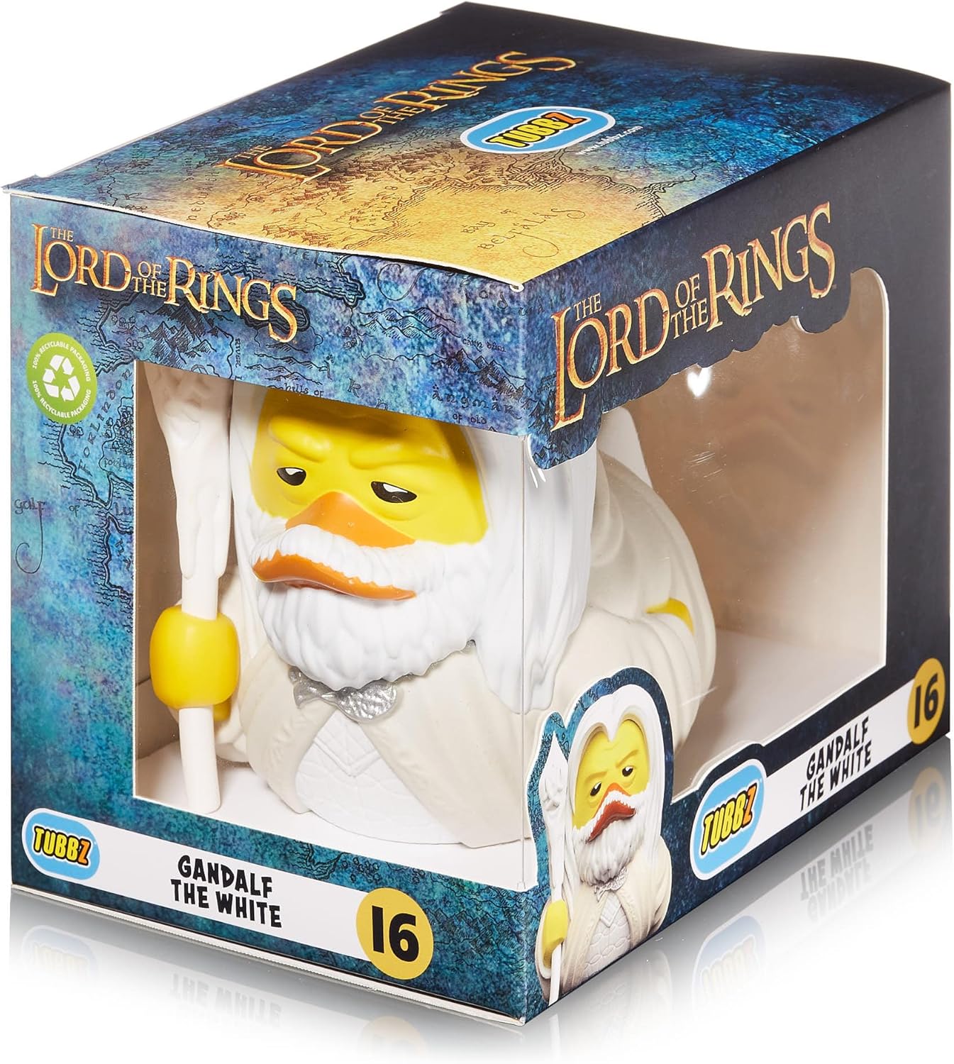 TUBBZ Lord Of The Rings Gandalf The White Boxed Edition (9cm Display)