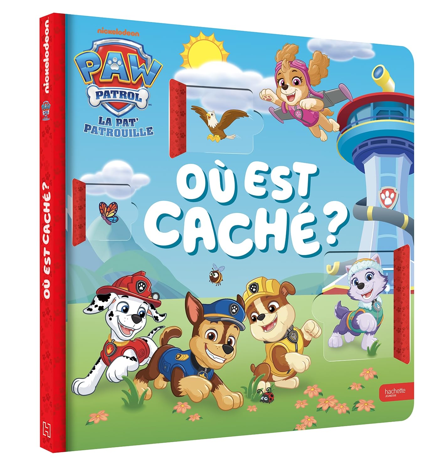 Hachette La Pat Patrouille Ou Est Cache (Livre A Volets)