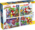 Marvel Spidey - Maxi Floor Double Face Puzzle 4x48 Pieces