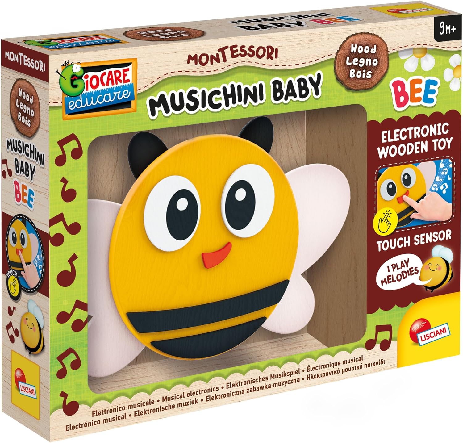 Montessori Wood Musichini Bee