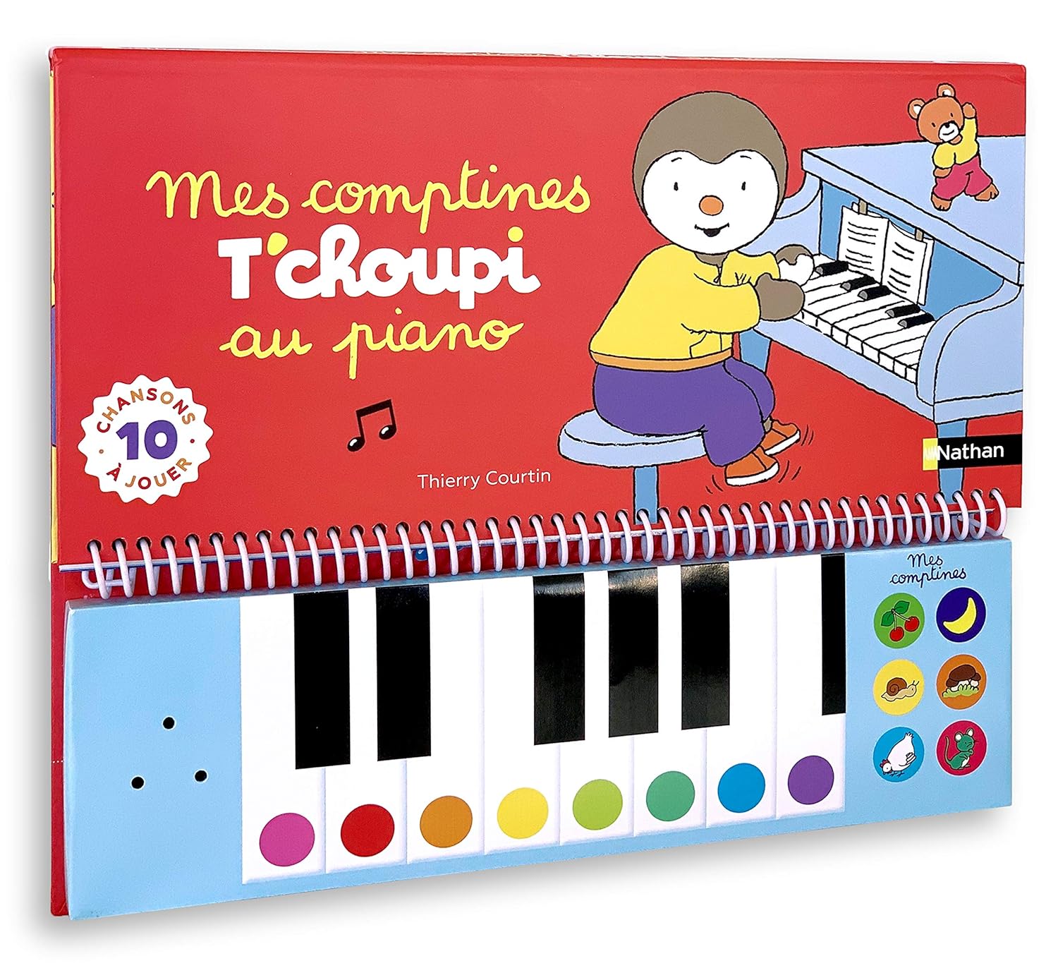 Nathan Tchoupi Mes Comptines Tchoupi Au Piano