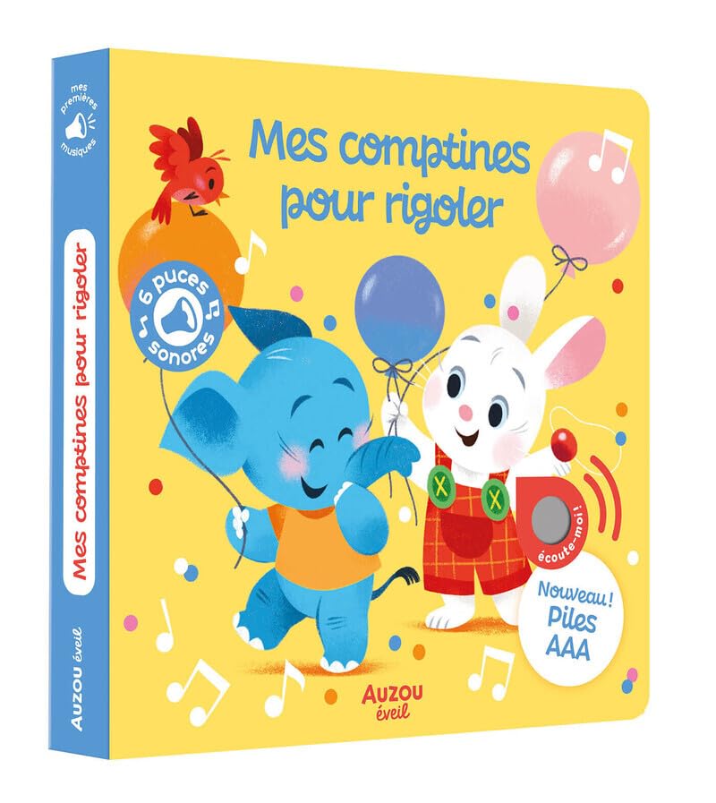 Auzou Mes Comptines Pour Rigoler (Livre Sonore)