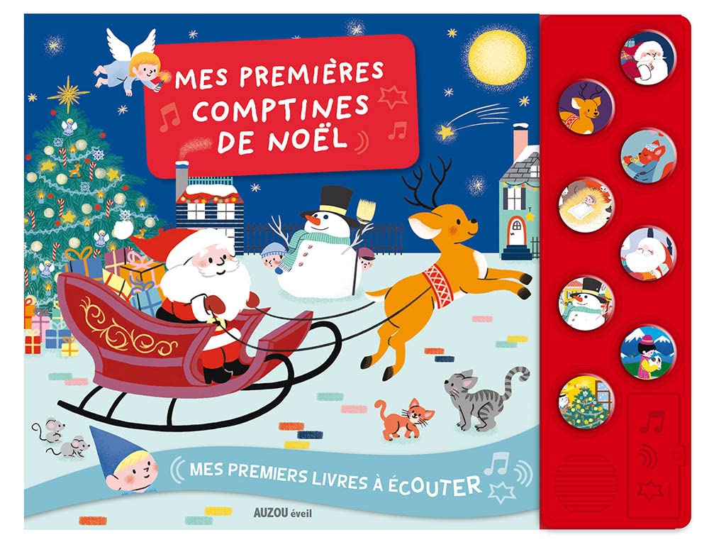 Auzou Mes Premieres Comptines De Noel (Livre Sonore)