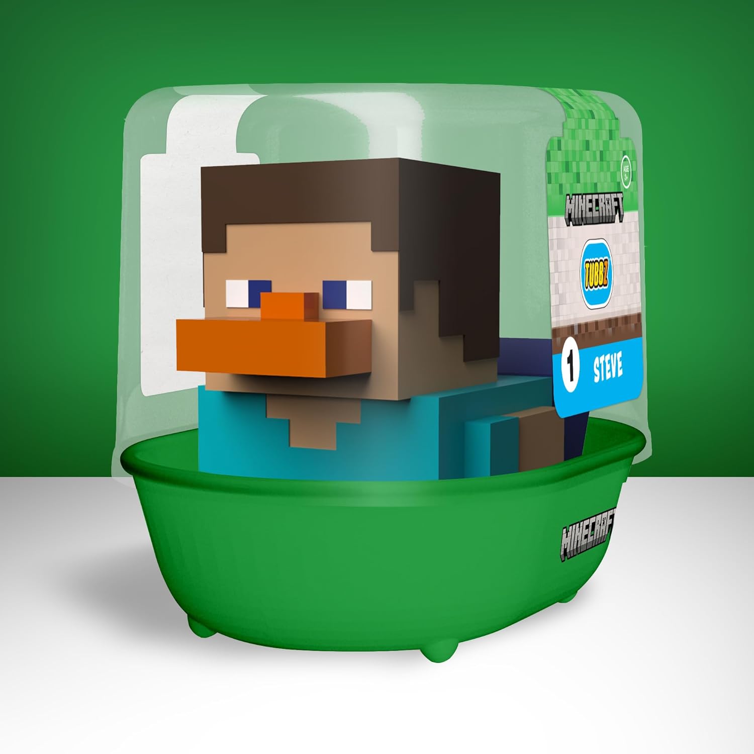 TUBBZ Minecraft Steve (9cm Display)