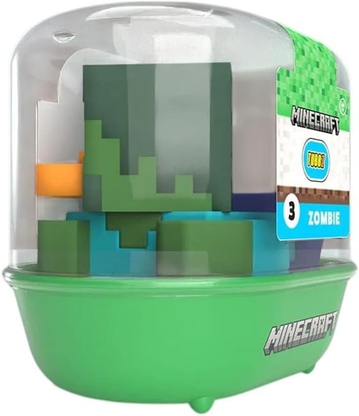 TUBBZ Minecraft Zombie (9cm Display)