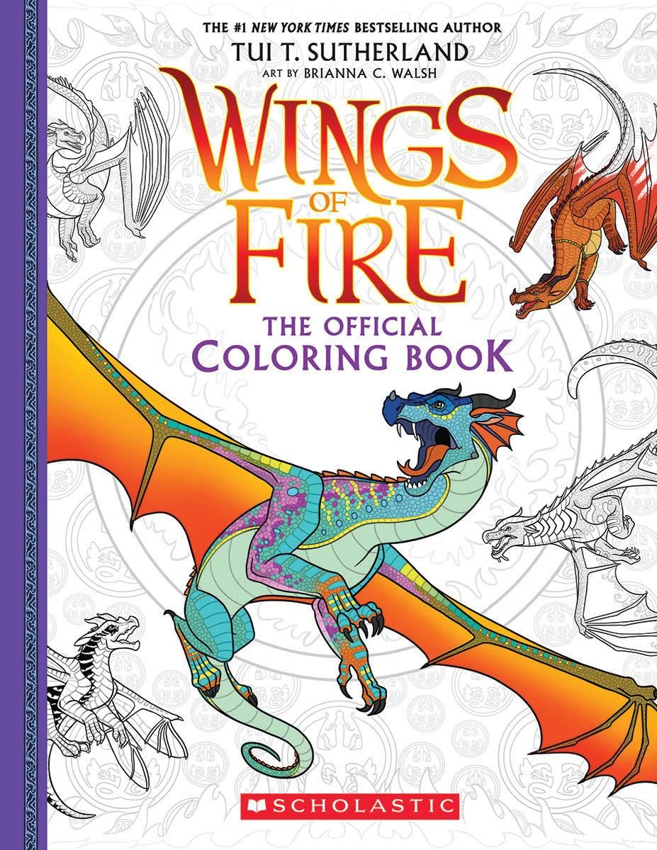 Wings Of Fire - The Official Coloring Book