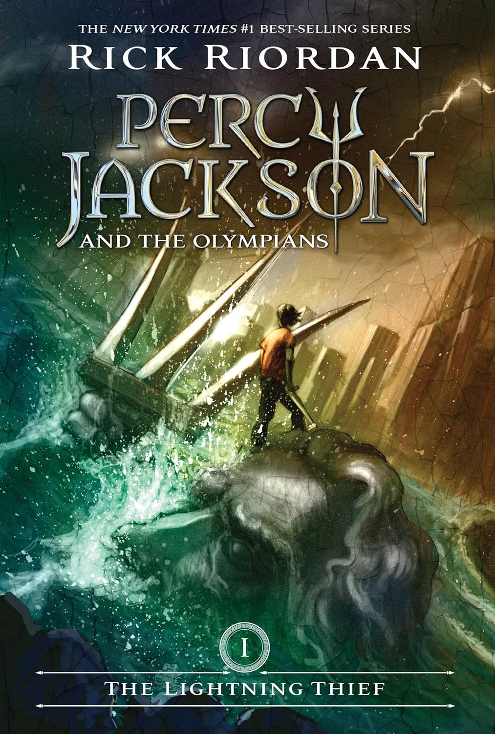 Hyperion Edition Percy Jackson Book 1 - The Lightning Thief by Rick Riordan (Paperback)