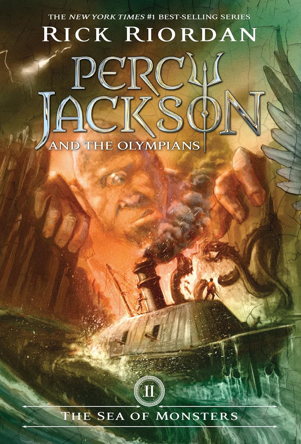 Hyperion Edition Percy Jackson Book 2 - The Sea of Monsters by Rick Riordan (Paperback)