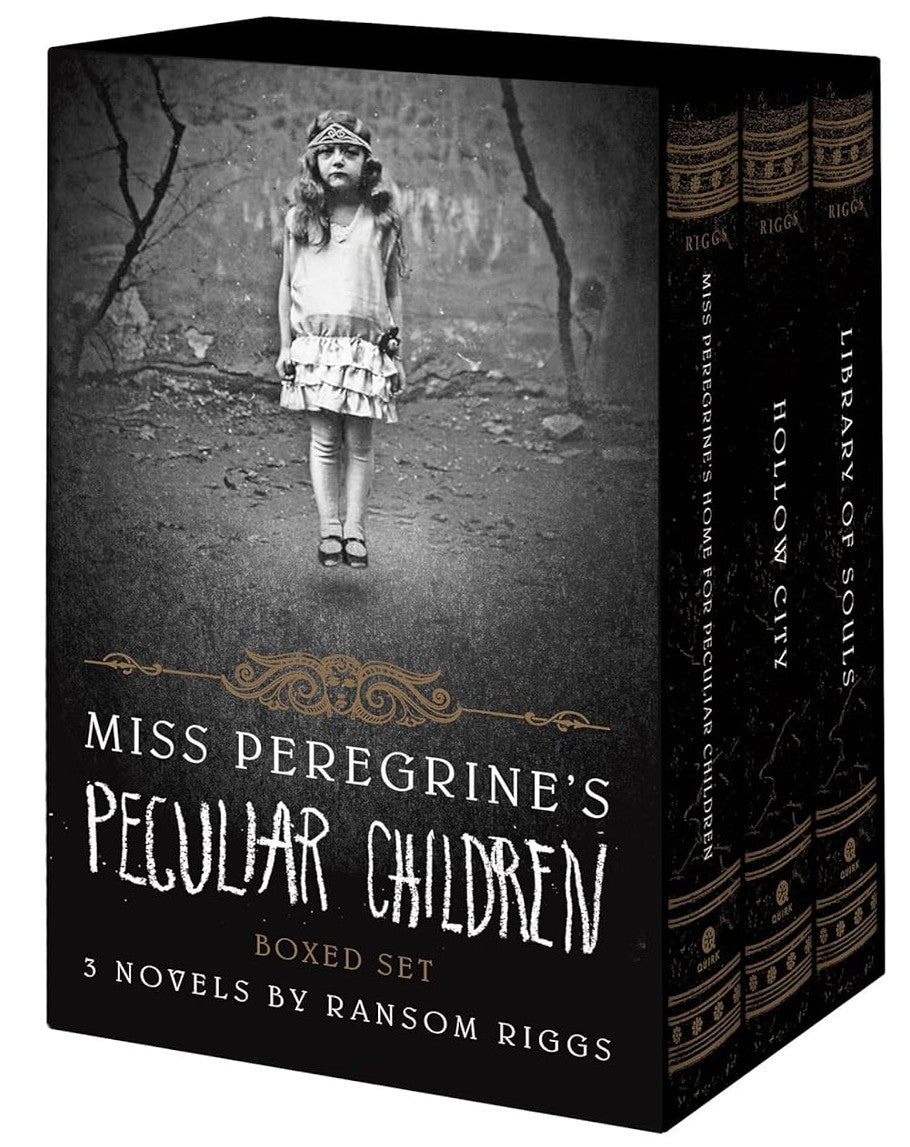 Miss Peregrine's Peculiar Children Box Set by Ransom Riggs (Hardcover)