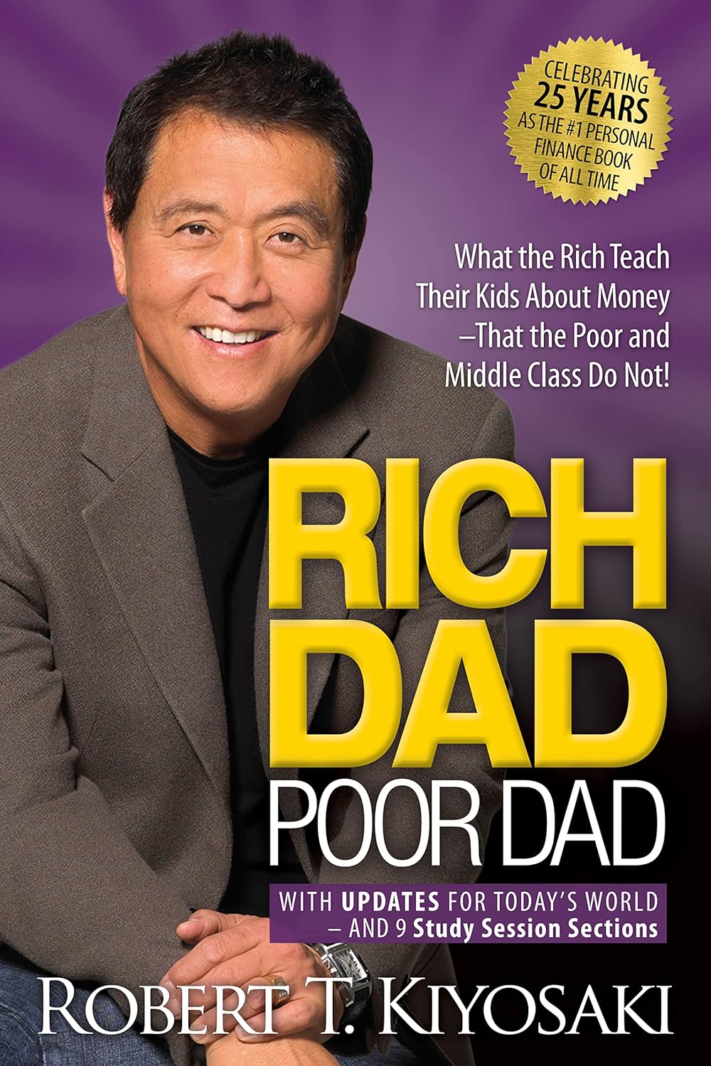 Rich Dad Poor Dad by Robert T. Kiyosaki (Paperback)