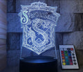 Slytherin (Serpentard) 3D Night Light - French Edition