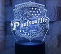 Hufflepuff (Poufsouffle) 3D Night Light - French Edition