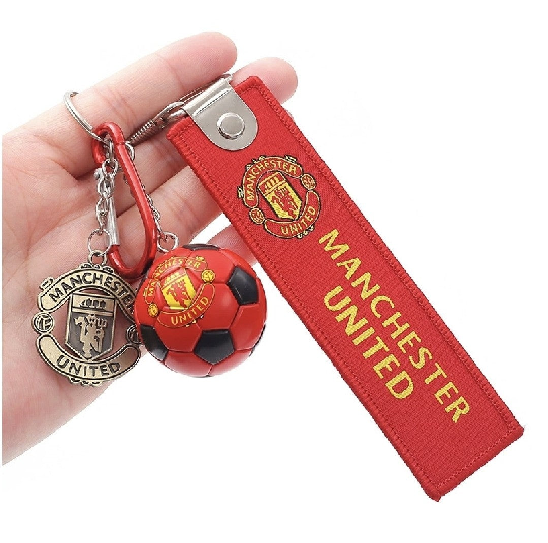 Manchester United Official 3 in 1 Keychain