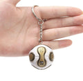 2006 World Cup "Teamgeist" Mini Ball Keychain - Gold Edition