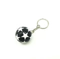 UEFA Champions League "Starball" Mini Keychain - Black & White