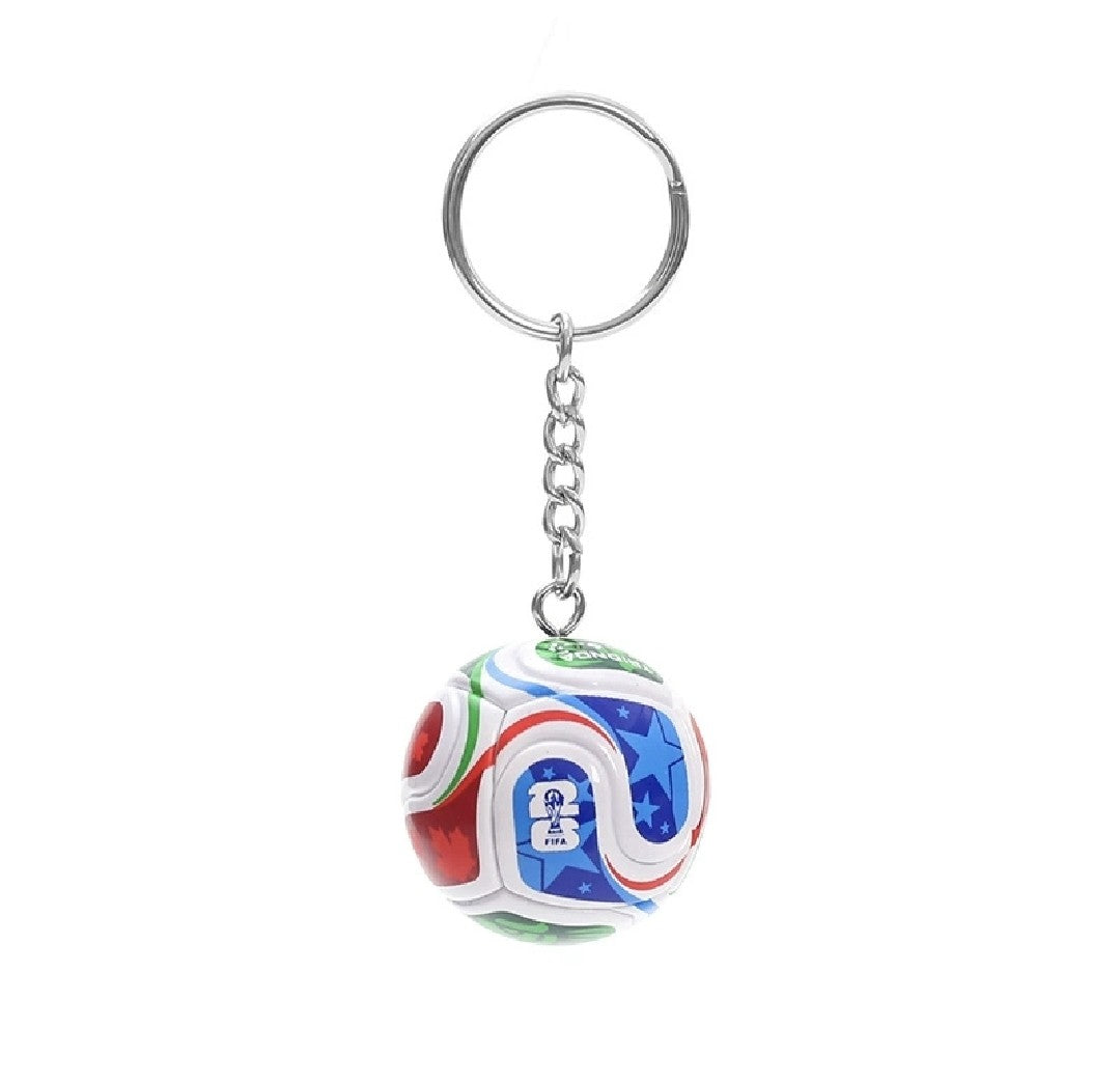 2026 World Cup "Vibrant Wave" Edition Mini Ball Keychain