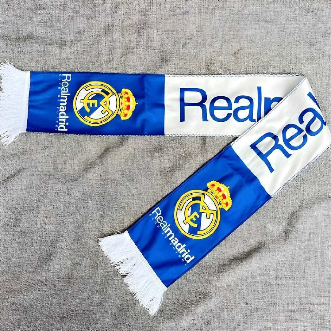 Official Real Madrid CF Scarf - Blue & White