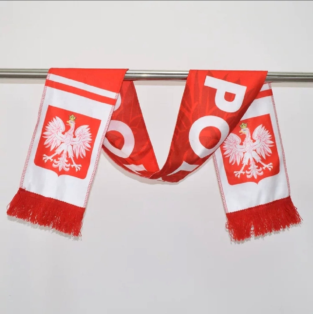 Official Poland National Football Team Scarf